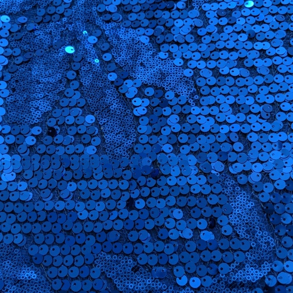 Blue Sequin bodycon - Picture 4 of 4